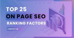 On Page SEO Ranking Factors You Need To Know